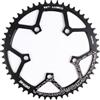 DUANSIYU Corone per Bicicletta Corona 110BCD 130BCD Bicicletta Strada MTB Singolo Disco Alluminio Nero 36T 38T 40T 42T 44T 46T 48T 50T 52T 54T 56T(54T,110bcd)