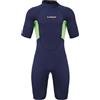 SheerFaring Muta Uomo Neoprene Monopezzo Muta Subacquea Triathlon Nuoto Acque Libere Competizione 3mm Isolante Manica Corta Materiale Robusto Flessibile Adatta a, XL