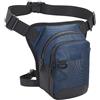 wanhaoaony Marsupio Gamba Moto Borsa da gamba for moto Guscio rigido laterale for a caduta for for cellulare impermeabile espandibile Accessori for(Blue-01)