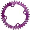 DUANSIYU Corone per Bicicletta 104bcd Round/Oval 32T/34T/36T/38T Guarnitura MTB con Corona Stretta e Larga(Round,34T_Purple)