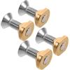VANZACK 4 Pezzi Set di Fissaggio per Hydrofoil con Viti M8 in Ottone
