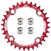 DUANSIYU Corone per Bicicletta BCD 104 con Viti for Bici 104BCD Stretta Larga 38T 36T 34T 32T Corona for Bicicletta Singola 12 11 10 9 8