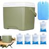 Générique Cooler da campeggio, 13,8 l, grande capacità, impermeabile, isotermica