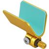 Generic Porta Canna da Pesca Supporto Reggicanna Appoggio Regolabile Testa di Sostegno con Braccetto Compatto E Rientro Automatico in Lega di Alluminio Adatto, Oro