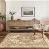 BEIMO Tappeto Salotto Pelo Corto Vintage, Tappeto Camera Da Letto, Tappeti Antiscivolo Lavabile, Tappeti Persiano per Corridoio, Soggiorno, Sala, Tortora, 80x150cm