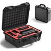 Kottwca Borsa da trasporto per Switch 2, valigetta professionale Deluxe IP67 impermeabile, borsa da trasporto rigida con rivestimento morbido per 8 schede di gioco, dock, controller e altri accessori