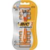 BIC Blister BiC Facile Mens tripla lama del rasoio monouso Sistema di 1 Maneggiare con 6 cartucce gratuiti inclusi