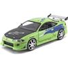 Jada Fast & Furious 1995 MITSUBISHI ECLIPSE 1:24 modellino di auto pressofuso, giocattoli per bambini e adulti, veicolo da collezione e gioco