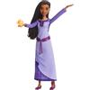 Mattel Disney Wish cantante Asha di Rosas Moda Bambola e Stella, mobile con vestiti staccabili, canta il ritaglio dal film in tedesco HVX68