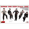 MiniArt 35191 1:35 Fig. Dt. equipaggio del carro armato Fra.40 (5), riproduzione fedele all'originale, modellismo, kit di costruzione in plastica, fai da te, hobby, incollaggio, modello, assemblaggio