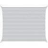 vidaXL Vela da ombra solare Grigio chiaro e bianco 4,5 x 3,5 m