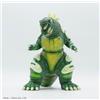 CORE: GODZILLA VINYL ART 1995 Frog Tree Ukiyo-e Green Sofubi Soft Vinyl Figure NUOVO