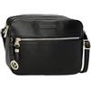 Pepe Jeans Elia Borsa a tracolla a due scomparti nero 24 x 16 x 9 cm Pelle sintetica by Joumma Bags, Nero, Taglia unica, tracolla due scomparti