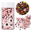 GAROMIA Zucchero Occhi 85g Halloween Decorazione Torta Occhi Torta Cupcake Topper Zucchero Edibile DecorazioneOcchi per Biscotti Muffin TortaCupcakes Halloween Natale Bambini Compleanni