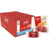 Biscoff Lotus Biscoff | Biscotti caramellati, biscotti al cioccolato caramellati e Gallette Bretone | 160 biscotti confezionati singolarmente | Solo ingredienti naturali | 160x1 | 1,1 kg