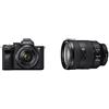 Sony Alpha 7 IV Kit Fotocamera Mirrorless Full-Frame 33 Mp Con Obiettivo Sony 28-70 Mm F3.5-5.6, Nero + Obiettivo SEL24105