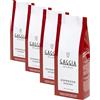 Gaggia Caffè Macinato Espresso Intenso, 250 gr (Confezione da 4)