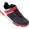Crankbrothers Stamp Speed Lace - Scarpe da Ciclismo, Colore Rosso/Nero/Bianco, 47