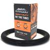 Bakcou Fat Tire Bike Tube, 26 x 10 pollici, Heavy Duty, Schrader, Nero. Perfetto per e-bike, Fat Tyre Electric Mountain Bike o qualsiasi moto. Un tubo incluso.