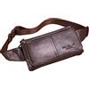 Hebetag Xieben Marsupio/Tela in Pelle Per Uomo Donna Slim Fanny Shoulder Pack Outdoor Viaggi Sport Ciclismo Escursionismo Equitazione Camping Caccia Bum Pouch Casual