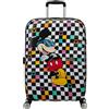 American Tourister Wavebreaker Disney - Mickey Mouse Valigia Rigida Media (67 cm), Valigia da Viaggio, Lucchetto TSA, 4 Ruote, 64 L, 3.6 kg - Mickey Check