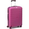 Roncato BOX SPORT Trolley medio 69 cm - Nero/Orchidea