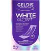 Geldis White Glow Strisce Sbiancanti Confezione da 28 Pezzi Trattamento d'Urto Intensivo Illuminante Home-Care con PAP