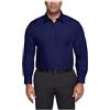 Van Heusen Fit Dress Shirt Poplin Solid (Big And Tall) Camicia Elegante, Blu Persiano, 46 cm Collo 81 cm-84 cm Manica Uomo