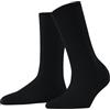 FALKE Cosy Wool Boot W So lana tinta unita 1 paio, Calzini Donna, Blu Dark Navy 6375, 35-38