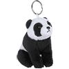 WILD REPUBLIC Clips Panda, Peluche, 8 cm, Giocattolo di Peluche, Riempimento con Bottiglie d'Acqua Riciclate Filate