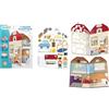 J.A.D.E - Set di 12 Libri Magnetici - Tema Casa - Gioco Educativo - 030646PA - Viaggio - Gioco per Bambini - Adesivi Riutilizzabili - Senza Schermo - Regalo - Design Francese - Dai 3 Anni in Su