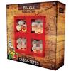 Gigamic Eureka 52473368 - Set di 4 puzzle in legno Extreme
