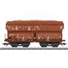 Märklin H0 48426 - Carrello di Natale 2026, auto autoscarica Fad 155 con carichi di pepite dorate, auto da collezione in edizione limitata, scala H0 1:87