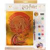 DIAMANTINY Harry Potter - Wizarding Stand Together Fenice - Kit crea il Mosaico, Attività Crystal Art, Diamond Painting, 1 Quadro A4, Multicolor, 21 x 29,7 cm, 21018