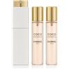 Chanel Coco Mademoiselle EDT ricaricabile 20 ml + EDT ricarica 2 x 20 ml W
