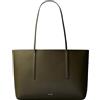 Calvin Klein Women Foil Logo Tote W/Pouch Lv04F3274G Tote, Beige (Olive Night), One Size
