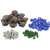 HELLA 8JD 156 151-807 Alloggiamento presa, Montaggio, interno, Xeno, Gomma, Kit, Quantità 20