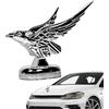 Generic Stemma per cofano auto - Adesivi adesivi con aquila, decorazione cromata per cofano | robusto emblema per cofano auto, squisita fattura, decorazione anteriore per veicoli e camion