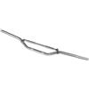 A-Pro Manubrio Alluminio Moto Scooter ATV Cross Enduro Piega Bassa 22 mm Argento