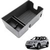 Coleya Scatola Portaoggetti del Bracciolo Centrale Compatibile con Citroen C3 Aircross 2025 2026, Console Centrale Portaoggetti, Organizer per Console Centrale con Tappetino Nero