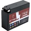 Battanux Batteria Moto Battanux YT4B-BS 12V 2.3Ah AGM - Alta Capacità, Senza Manutenzione, Antiperdite, Pronta all'Uso per Moto, ATV e UTV