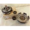 Generico 1 COPPIA TRASMISSIONE CAMPANA PIGNONE DENTI DRITTI z 24X72 COMPATIBILE CON VESPA 50/125