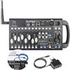 jindaaudio Centralina Dmx Controller 192 Canali Mixer Luci Dmx 512 Wifi Controller, Console 2.4G Wireless Dmx512 Controllo Teste Mobili Luci