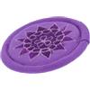 ibasenice Tappetino per Ciotola Tibetana Ricamato a Mano, Porpora, 1 Pezzo | Cotone Resistente All'usura, Stile Buddhista, Accessorio Portatile per Meditazione, Regalo, Uso Domestico Stile Casuale
