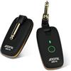 AROMA Trasmettitore e Ricevitore Wireless per Chitarra con 7 Canali Sistema Audio Ricaricabile Senza Fili per Chitarra, Basso, Strumenti Elettrici