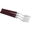 VICASKY 3 Pezzi Spatole per Pittura per Artisti Set da 3, Metallo e Legno