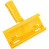 TOYANDONA Adattatore per Lama Rasante da Muro Supporto Manico Giallo | Plastica, Presa Stabile e Collegamento alla Lama, per Livellamento Stucco e Lavori di Ristrutturazione