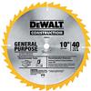 Dewalt DW3114 - Lama per sega a sega da tavolo, ATB, sottile Kerf, 5/8, 40 denti