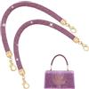 PH PandaHall 2pz Manici Corti per Borse Catena per Borsa con Strass Viola