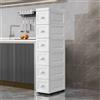 Stoolzfaid Mobiletto Bagno Salvaspazio,Armadio di Stoccaggio Stretto,Mobile da Bagno Stretto,Impermeabile E Resistente All'Umidità,per Camera da Letto Soggiorno